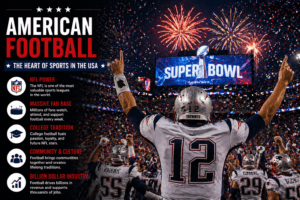 American football popularity USA