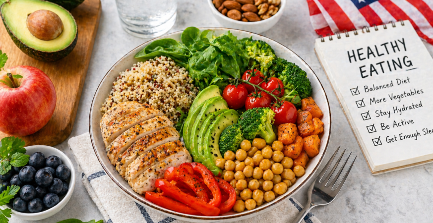 healthy eating habits in the United States