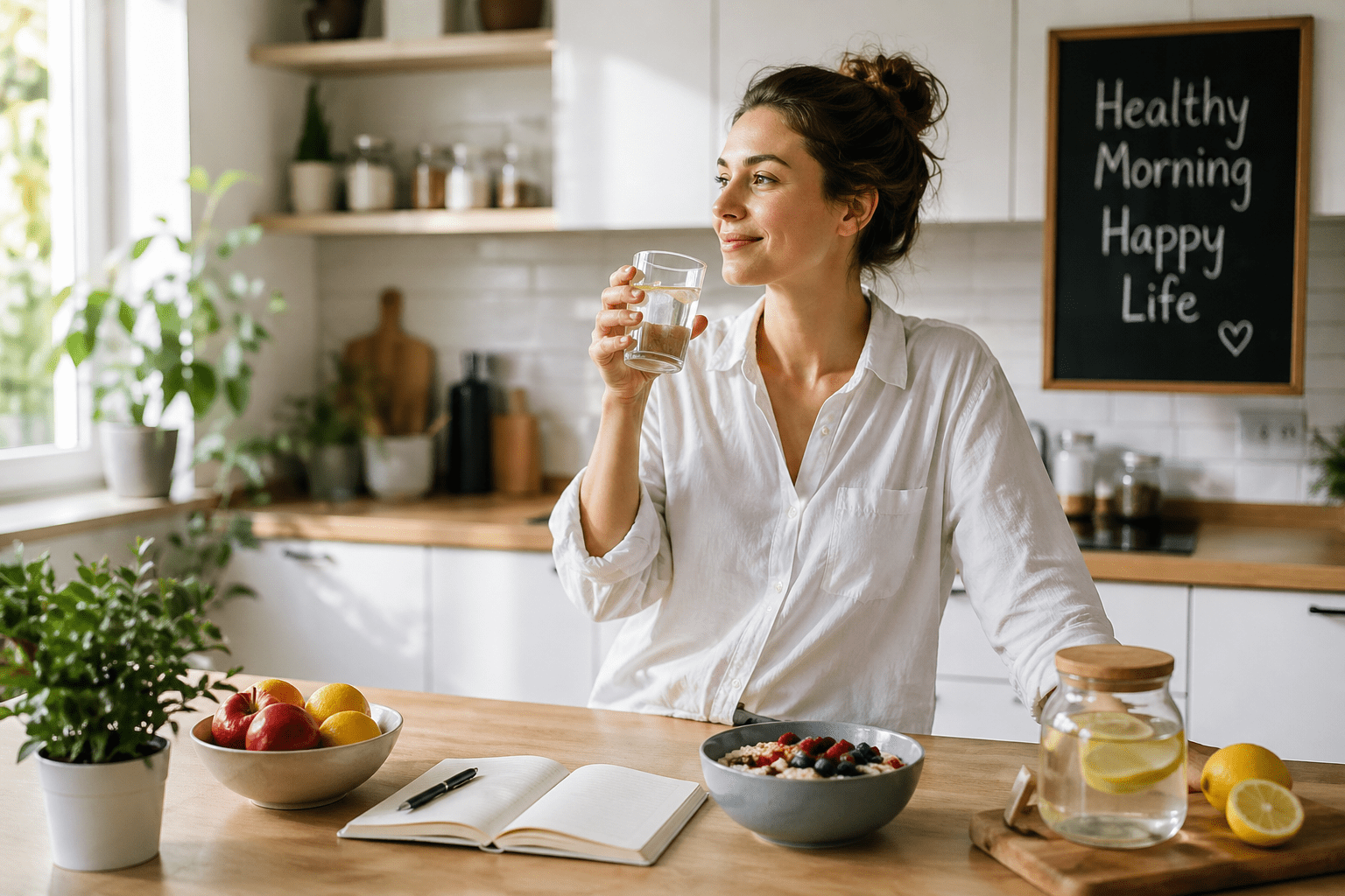 healthy morning routine