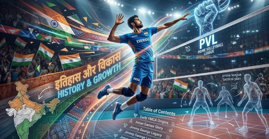 Indian volleyball history and growth